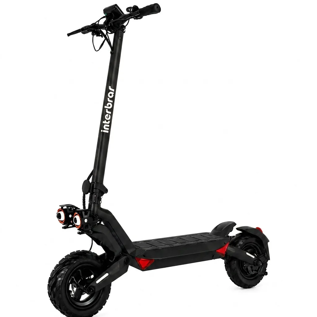 Patinete Cross Pro preto (vista alternativa)